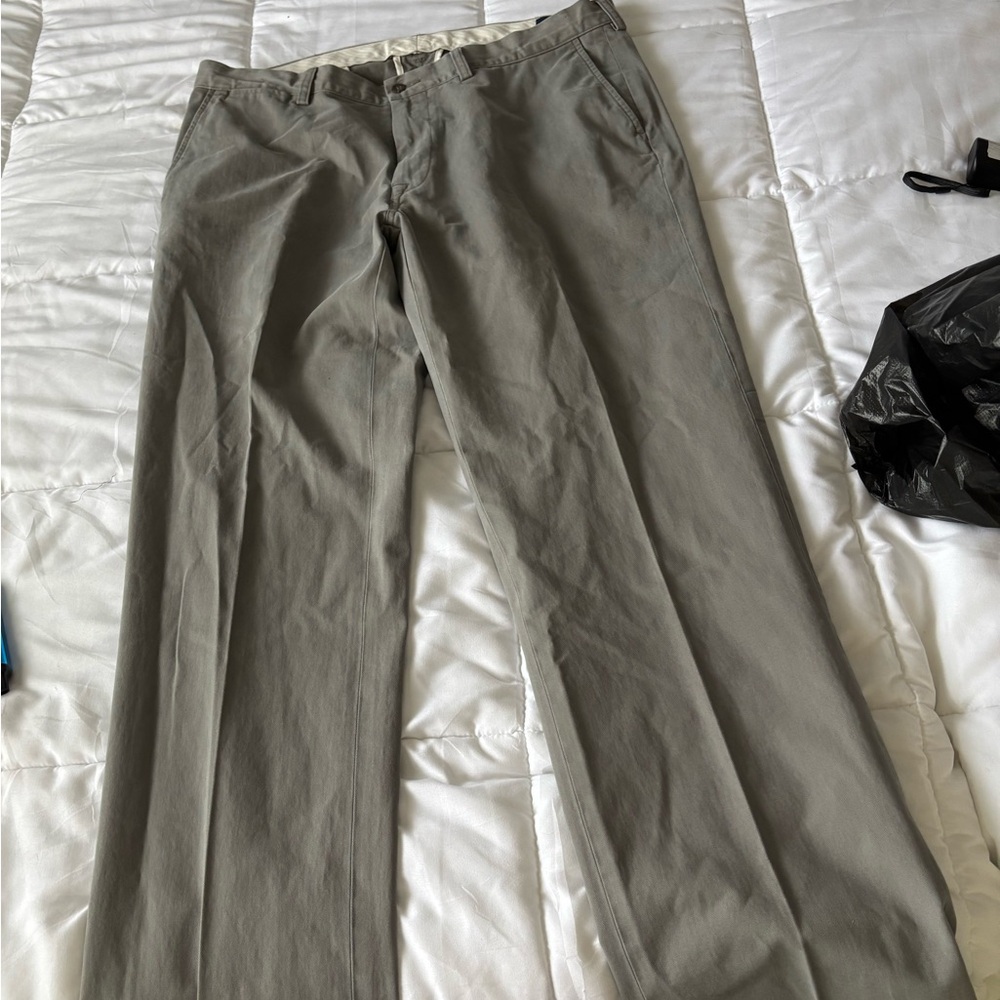 Ralph Lauren Gray Chinos Versatile Cotton Blend
